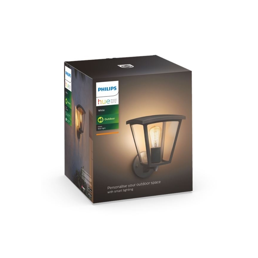 Philips - Applique murale d'extérieur Hue INARA 1xE27/7W/230V Wi-Fi IP44