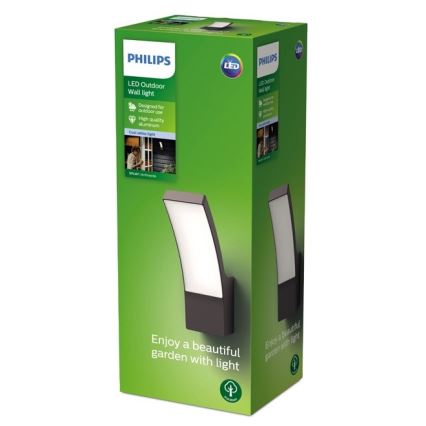 Philips - Applique murale d'extérieur LED/12W/230V 4000K IP44