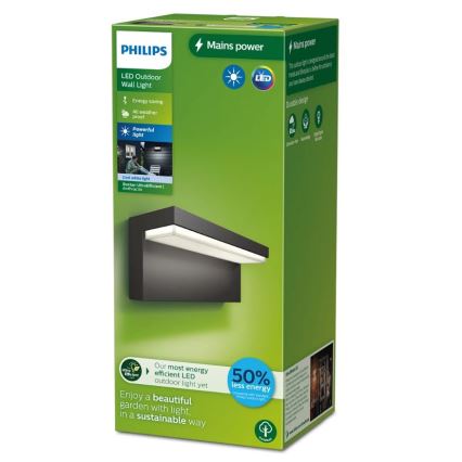 Philips - Applique murale extérieure BUSTAN LED/3,8W/230V 4000K IP44