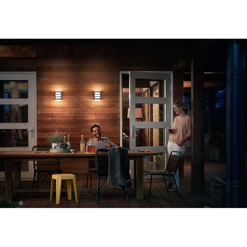 Philips - Applique murale extérieure PYTHON LED/3,8W/230V IP44