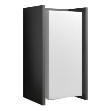 Philips - Applique murale LED d'extérieur à intensité variable Hue TURACO White And Color Ambiance 1xE27/8,1W/230V 1000-20000K