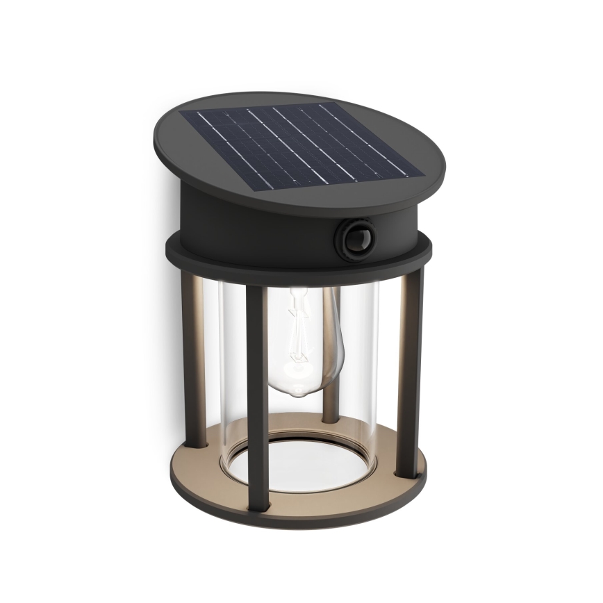 Philips - Applique murale solaire avec détecteur GERI LED/3,2W/3,7V 4000K IP44