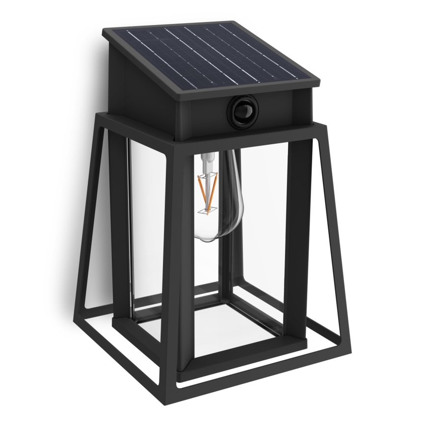 Philips - Applique murale solaire avec détecteur LYSIN LED/3,2W/3,7V 2700K IP44