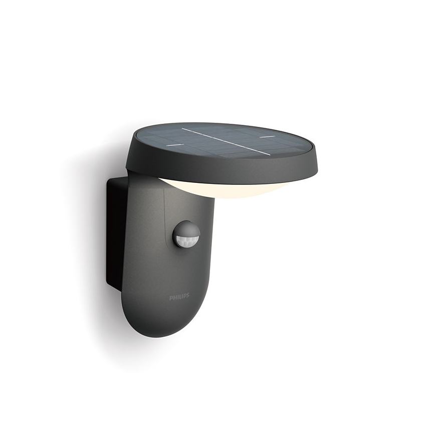 Philips - Applique murale solaire avec détecteur LED/1,2W/4V 1800 mAh 4000K IP44
