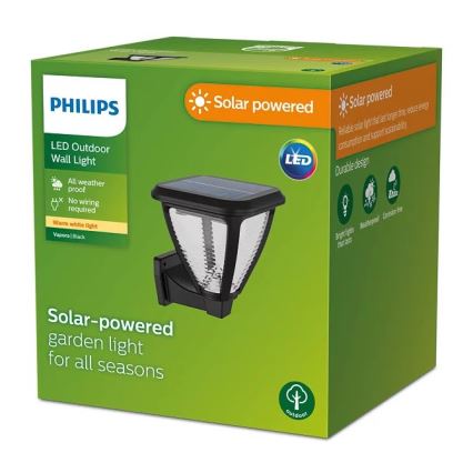 Philips - Applique murale solaire VAPORA LED/1,5W/3,7V IP44