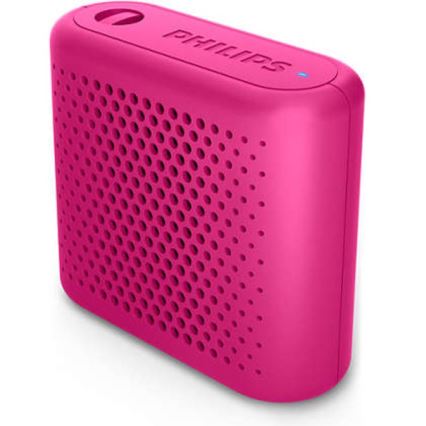 Philips BT55P/00 - Enceinte portable Bluetooth 2W/5V rose