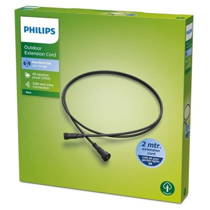 Philips - Buitenverlengsnoer 2m IP65