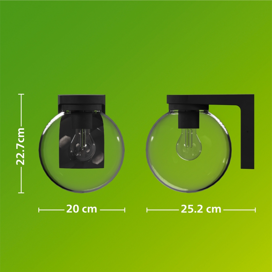 Philips - Buitenwandlamp ULIO 1xE27/25W/230V IP44