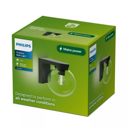 Philips - Buitenwandlamp ULIO 1xE27/25W/230V IP44