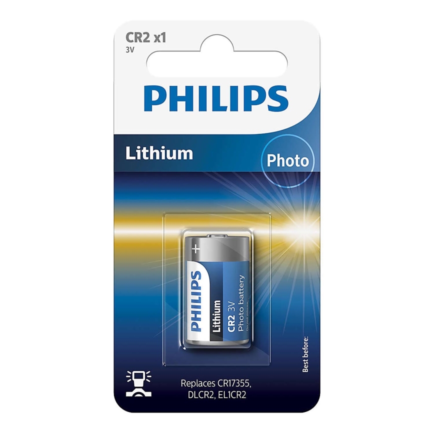 Philips CR2/01B - Lithium batterij CR2 MINICELLS 3V