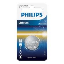 Philips CR2430/00B - Lithium knoopcel batterij CR2430 MINICELLS 3V 300mAh