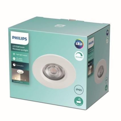 Philips - Dimbare LED Badkamer Lamp DIVE LED/5W/230V 2700K IP65