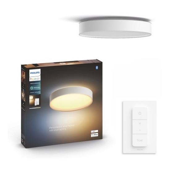 Philips - Dimbare LED Badkamer Lamp Hue DEVERE LED/33,5W/230V IP44 d. 425 mm 2200-6500K + afstandsbediening