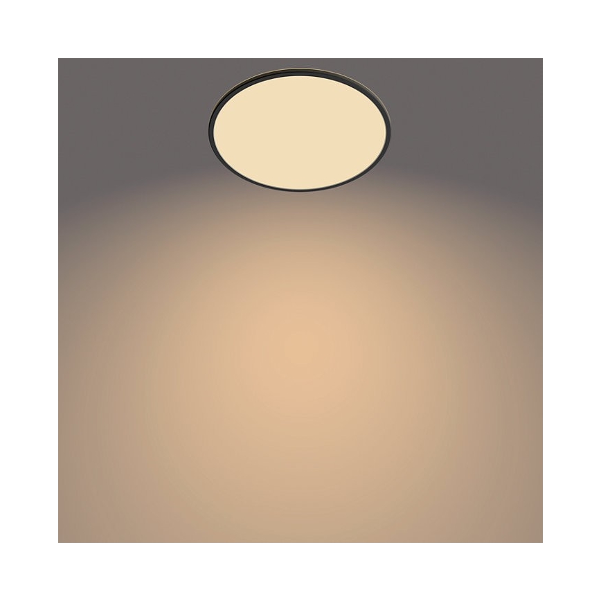 Philips - Dimbare LED buitenverlichting SUPERSLIM SCENE SWITCH LED/15W/230V IP54 zwart
