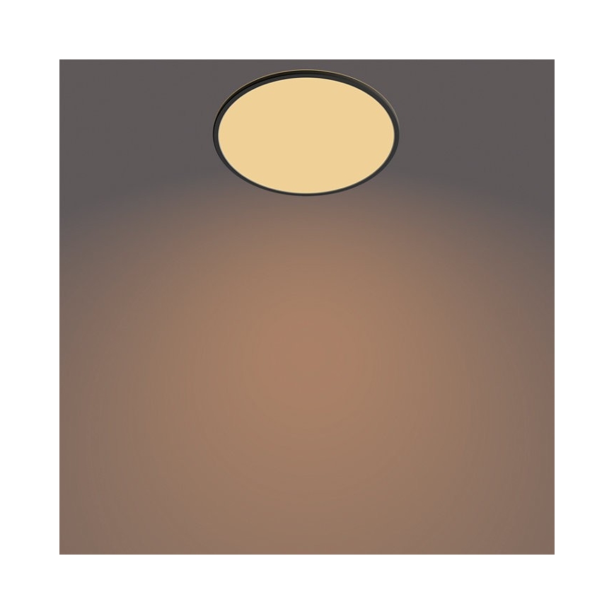 Philips - Dimbare LED buitenverlichting SUPERSLIM SCENE SWITCH LED/15W/230V IP54 zwart