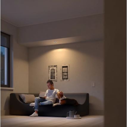 Philips - Dimbare LED hangende plafond verlichting Hue MILLISKIN 1xGU10/4,2W/230V 2200-6500K wit