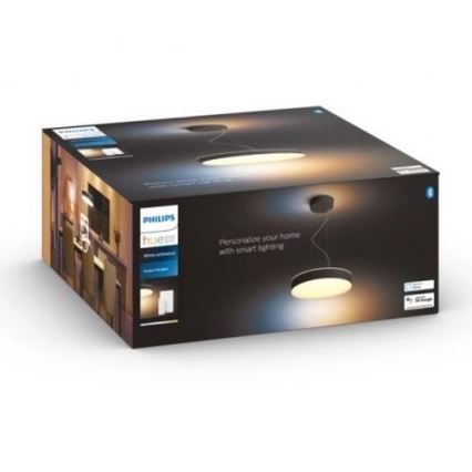 Philips - Dimbare LED hanglamp aan een koord Hue LED/33,5W/230V 2200-6500K zwart + afstandsbediening