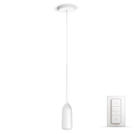 Philips - Dimbare LED Hanglamp aan koord Hue DEVOTE 1xE27/9,5W/230V