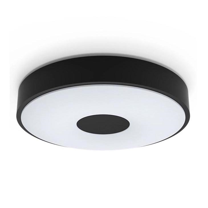 Philips - Dimbare LED plafondlamp COINER SCENE SWITCH LED/24W/230V 2700K zwart