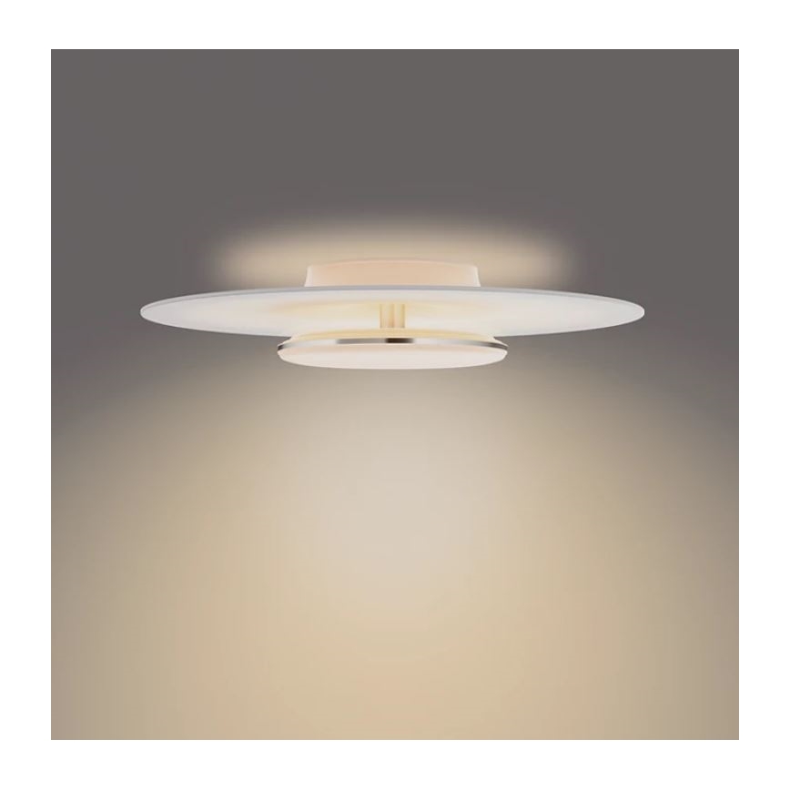 Philips- Dimbare LED Plafondlamp SCENE SWITCH LED/40W/230V 2700K zilver