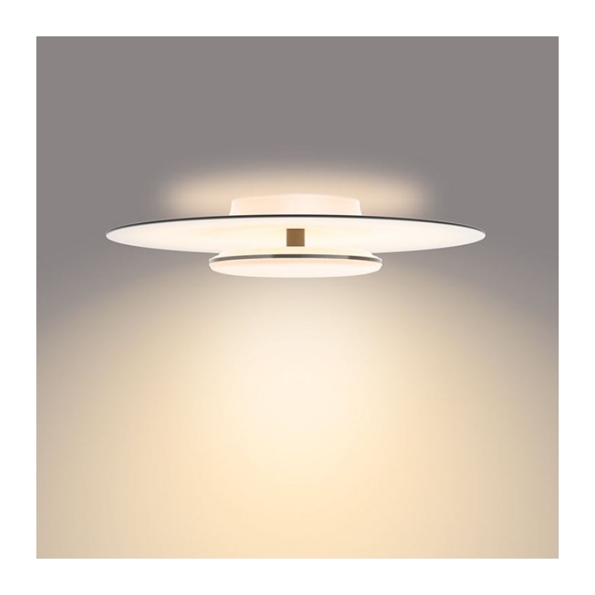 Philips- Dimbare LED Plafondlamp SCENE SWITCH LED/40W/230V 2700K zwart