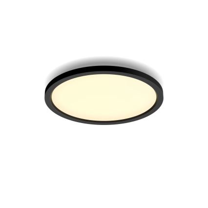 Philips - dimbare LED-plafondlamp Hue AURELLE LED/21W/230V 2200-6500K Ø 39,5 cm zwart