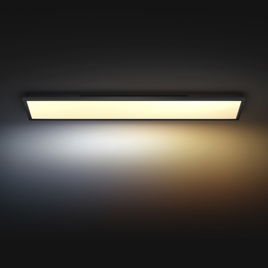 Philips - Dimbare LED plafondlamp Hue AURELLE LED/39W/230V 2200-6500K 120x30 cm zwart