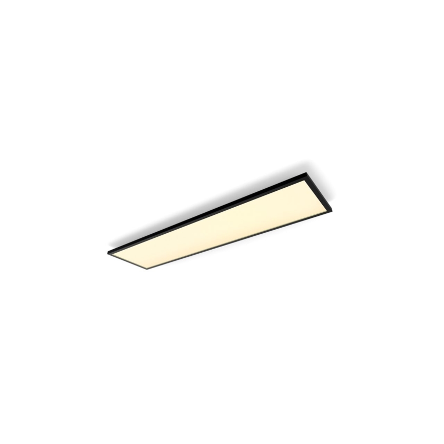 Philips - Dimbare LED plafondlamp Hue AURELLE LED/39W/230V 2200-6500K 120x30 cm zwart