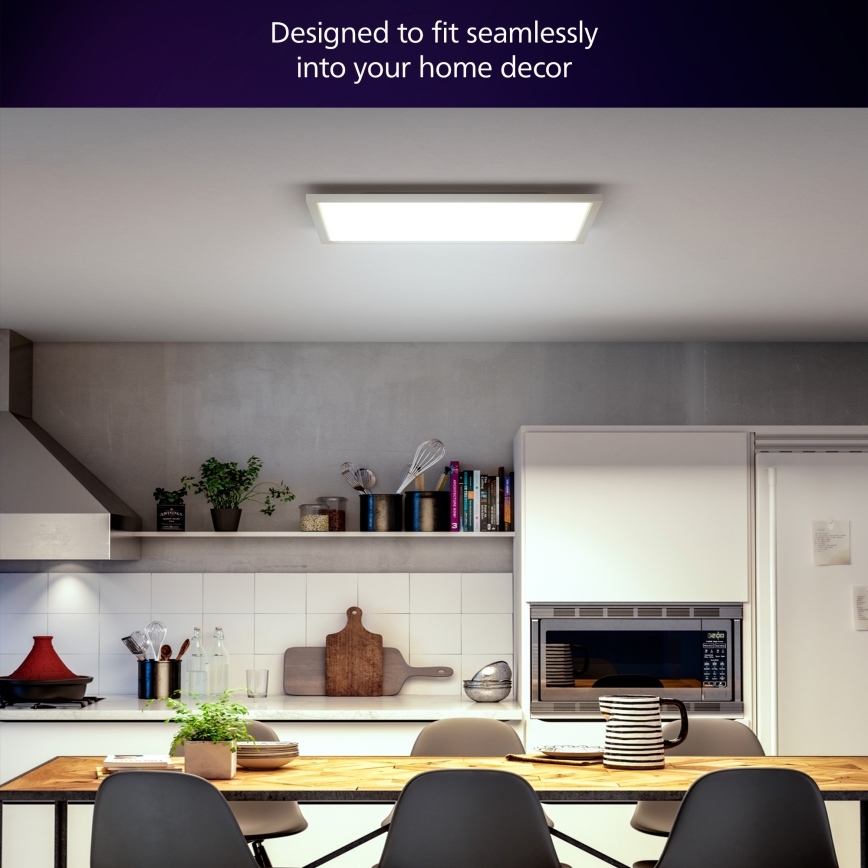 Philips - Dimbare LED-plafondlamp Hue AURELLE LED/39W/230V 2200-6500K 60x60 cm wit