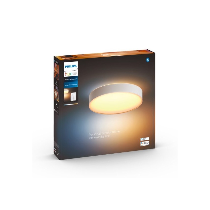 Philips - Dimbare LED plafondlamp Hue LED/33,5W/230V 2200-6500K diameter 425 mm wit + afstandsbediening