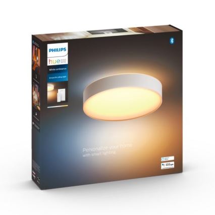 Philips - Dimbare LED plafondlamp Hue LED/19,2W/230V 2200-6500K diameter 381 mm wit + afstandsbediening