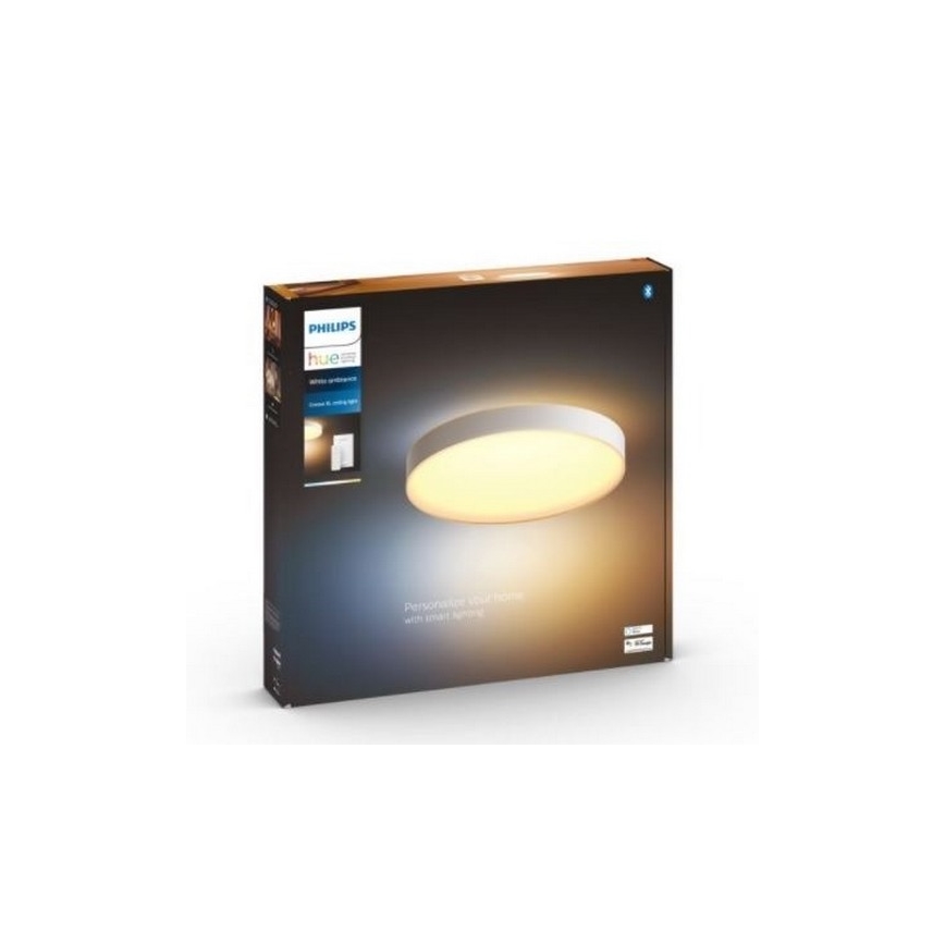 Philips - Dimbare LED-plafondlamp Hue LED/48W/230V 2200-6500K Ø 551 mm wit + afstandsbediening