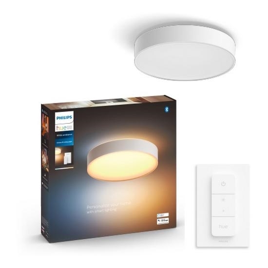 Philips - Dimbare LED-plafondlamp Hue LED/19,2W/230V 2200-6500K Ø 381 mm wit + afstandsbediening