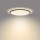 Philips - Dimbare LED plafondlamp SCENE SWITCH LED/18W/230V diameter 30 cm 2700K zwart