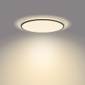 Philips - Dimbare LED plafondlamp SCENE SWITCH LED/22W/230V diameter 40 cm 2700K zwart