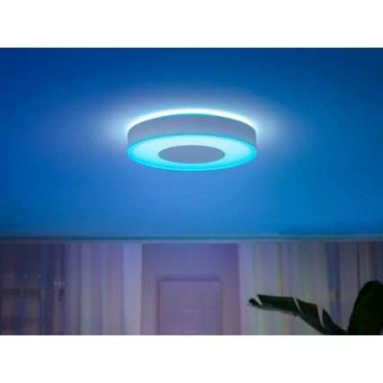 Philips - Dimbare LED RGB Plafond Lamp Hue INFUSE LED/52,5W/230V 2000-6500K d. 425 mm wit