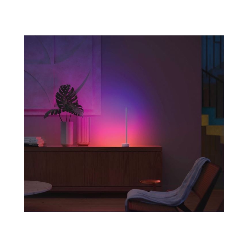 Philips - Dimbare LED RGB Tafel Lamp Hue SIGNE LED/12W/230V 2000-6500K wit