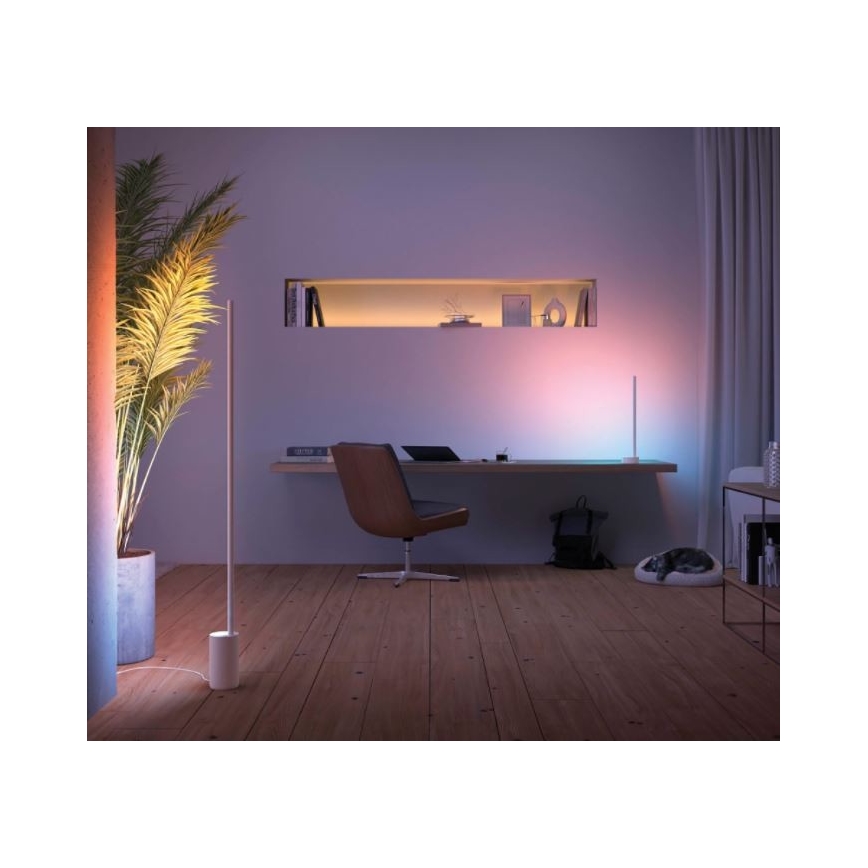 Philips - Dimbare LED RGB Tafel Lamp Hue SIGNE LED/12W/230V 2000-6500K wit