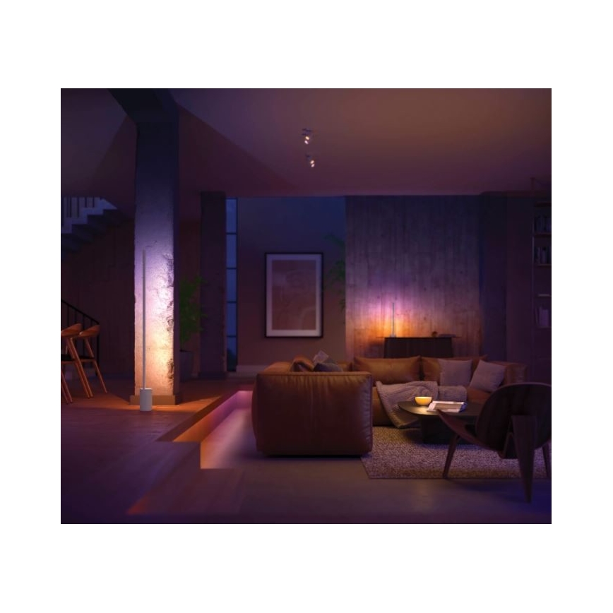 Philips - Dimbare LED RGB Tafel Lamp Hue SIGNE LED/12W/230V 2000-6500K wit