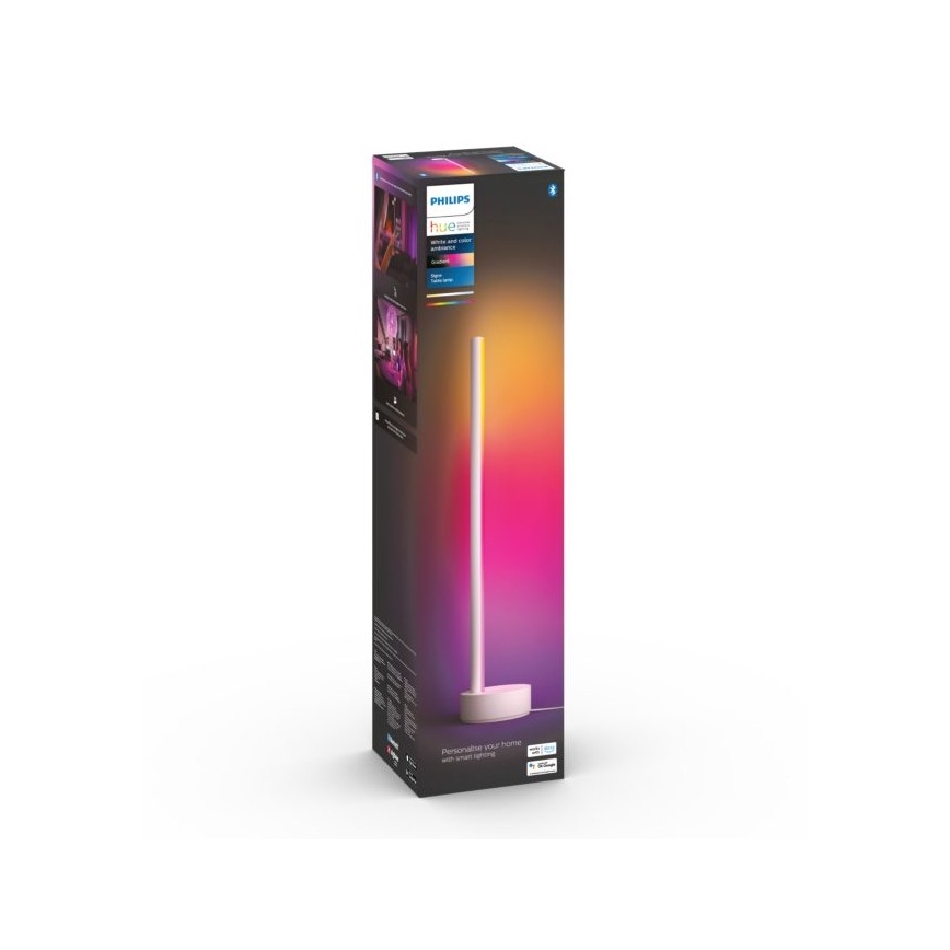 Philips - Dimbare LED RGB Tafel Lamp Hue SIGNE LED/12W/230V 2000-6500K wit