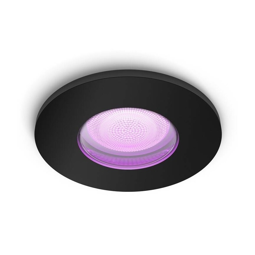 Philips - Dimbare LED RGBW Badkamer Inbouw Lamp Hue XAMENTO GU10/5,7W/230V IP44 2200-6500K