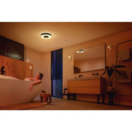 Philips - Dimbare LED RGBW Badkamer lamp Hue XAMENTO LED/33,5W/230V IP44 d. 381 mm 2000-6500K