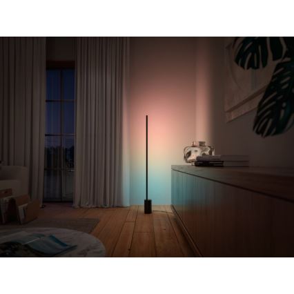 Philips - Dimbare LED RGBW Staande Lamp Hue SIGNE LED/29W/230V 2000-6500K zwart