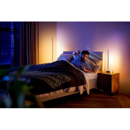 Philips - Dimbare LED RGBW Tafellamp Hue SIGNE LED/11,8W/230V 2000-6500K