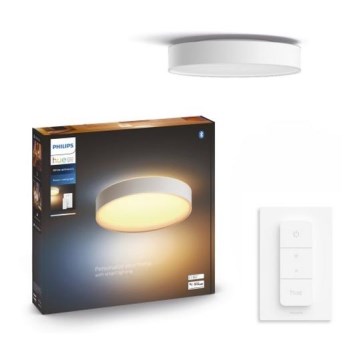 Philips - Dimbare plafondlamp Hue LED/33,5W/230V 2200-6500K Ø425 mm wit + afstandsbediening