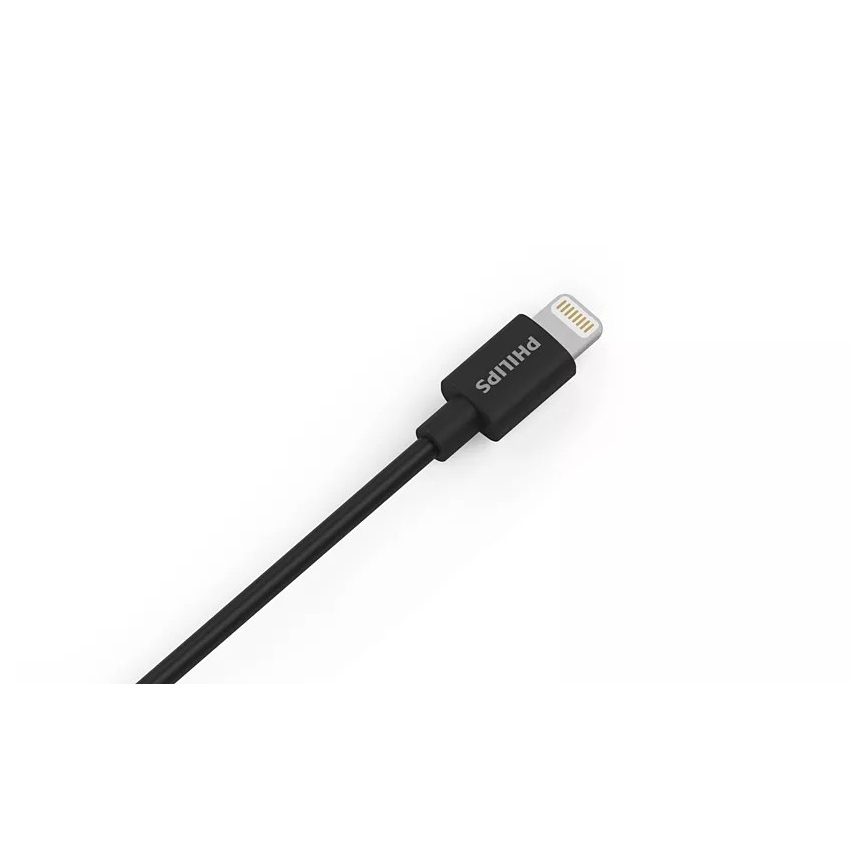 Philips DLP2357V/10 -Autolader 2xUSB/12V + kabel USB/lightning aansluiting