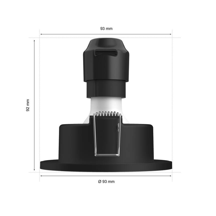 Philips-Ensemble 3x Luminaire encastrable LED RGBW à intensité variable de salle de bain Hue XAMENTO 1xGU10/5,7W/230V