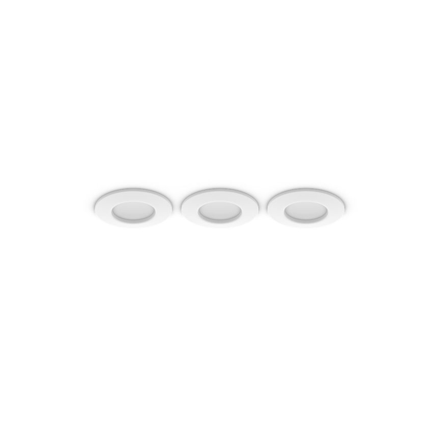 Philips - LOT DE 3 spots encastrés LED RGBW dimmables pour salle de bains Hue SLIM LED/8,3W/230V 1000-20000K blancs P44