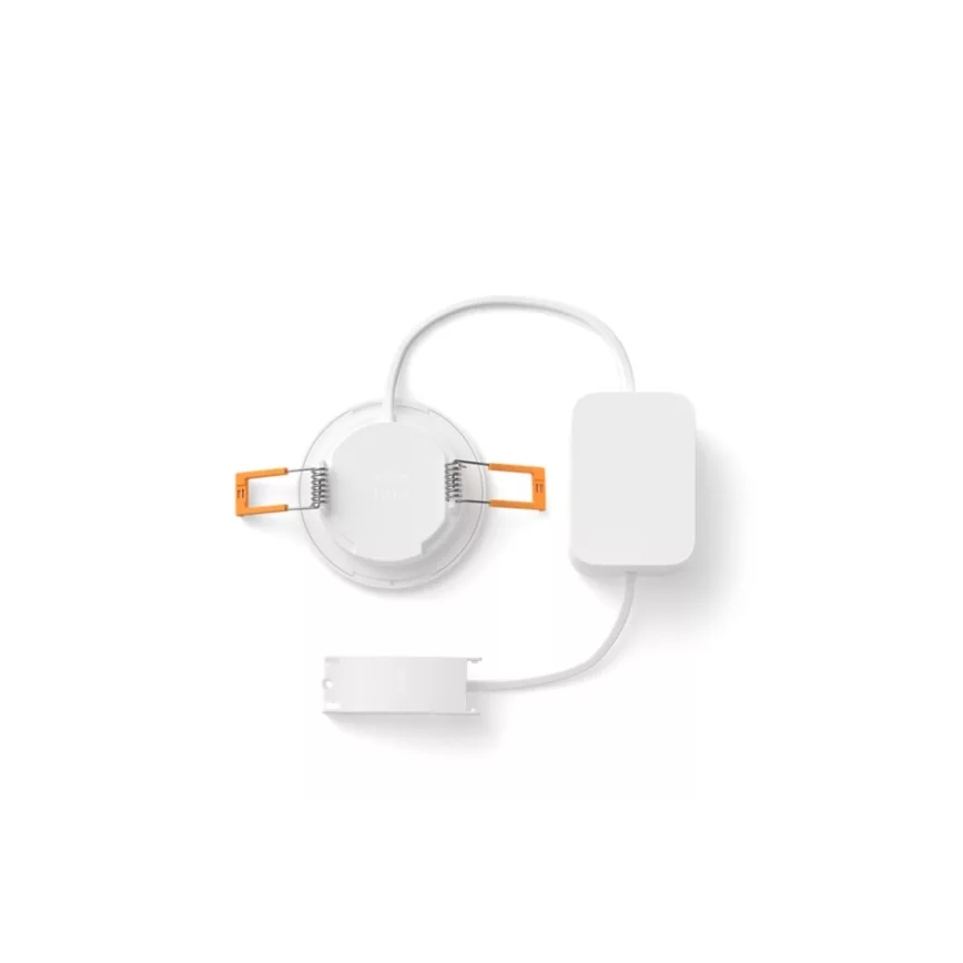 Philips - LOT DE 3 spots encastrés LED RGBW dimmables pour salle de bains Hue SLIM LED/8,3W/230V 1000-20000K blancs P44