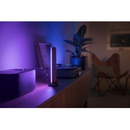 Philips - Kit de rallonge LED RGB Lampe de table à intensité variable Hue PLAY LED/6W/230V noir